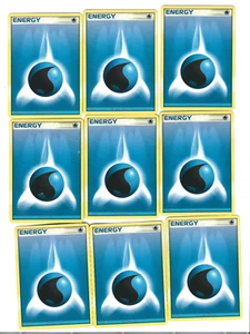 9X-Water Energy (2006 unnummeriert) Pokémonkarten LX4-T8B-BH1 - Bild 1 von 2