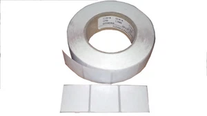 RF Klebeetiketten 8.2MHz 4x4 weiß blank Warensicherung Artikelsicherung Label 01 - Bild 1 von 2