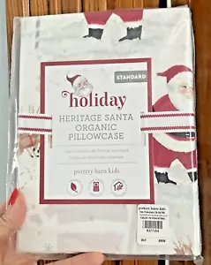 Pottery Barn Christmas heritage Disney holiday pillowcase Rudolph Santa kids z - Picture 1 of 17