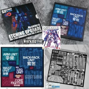 for MG 1/100 MSZ-010 ZZ ver ka SH Studio Details Add on Part Etch Sheet Pt.2 - Picture 1 of 11