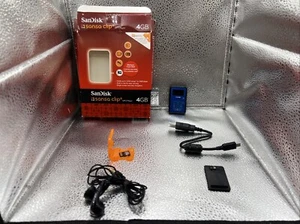 SanDisk Sansa Clip+ (4GB) Lettore multimediale digitale MP3 - testato e funzionante *LEGGI* - Foto 1 di 7