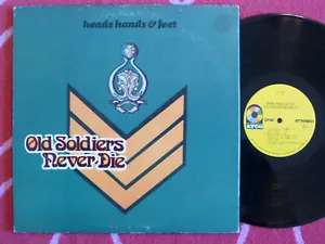 HEADS HANDS & FEET Old Soldiers Never Die LP Atco 1973 w/ Insert COUNTRY ROCK - Picture 1 of 1