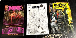 3 Comic Lot Barbaric Born in Blood 1 Ninjak 1 & Ghost Machine 1 Erstdrucke - Bild 1 von 3
