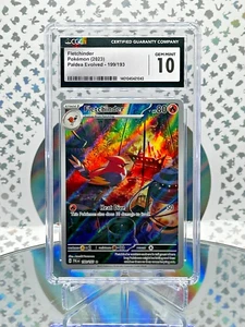 CGC 10 Fletchinder 199/193 Paldea Evolved Secret Illustration Rare Pokemon Karte - Bild 1 von 1