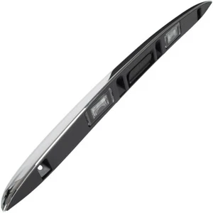 STRISCIA LISTELLO POSTERIORE TARGA PORTELLONE CROMATA PER MINI R55 07-14 - Foto 1 di 3
