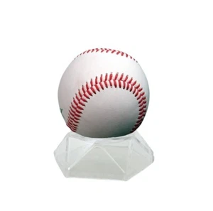Plastic Baseball Stand For Standard Size Baseball Ball Display Stand Memorabilia - Picture 1 of 4