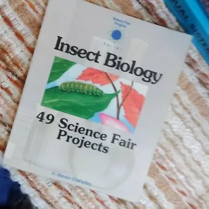 Insect Biology 49 Science Fair Projects by H. Steven Dashefsky (1992, Pb) - Picture 1 of 13