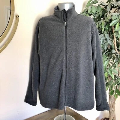 New REI Men's Wool Blend Full Zip Fleece Jacket Gray Size Large Snow Hill NWT - Image 1 of 4
