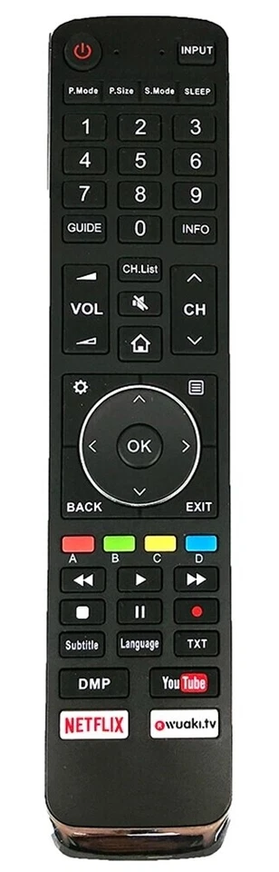 Fernbedienung fur Hisense LTDN42K680XWSEU3D LTDN50K300XSEU Neu