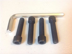 (4) KMC XD Rockstar II XD811 5/6 Lug Center Cap Replacement Bolts Screws M8X35 - Picture 1 of 1