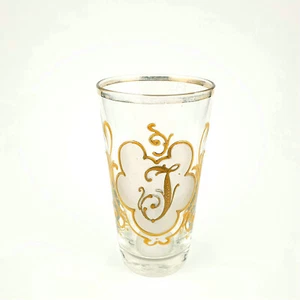 Buchstabenglas / Bierglas "J oder I", um 1920. - Bild 1 von 5