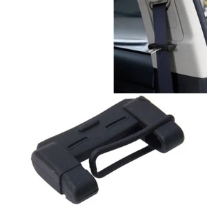 Universal Auto Gurt Schutz Hülle Schnalle Silikon Clip Sicherheitsgurt Schwarz - Bild 1 von 7