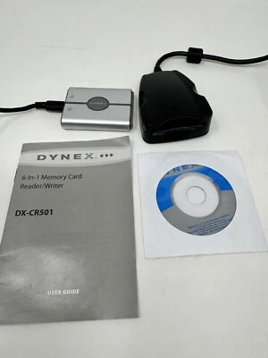 Dynex External  6-in-1 Multiformat Memory Card Reader/Writer DX-CR501 - Image 1 of 4