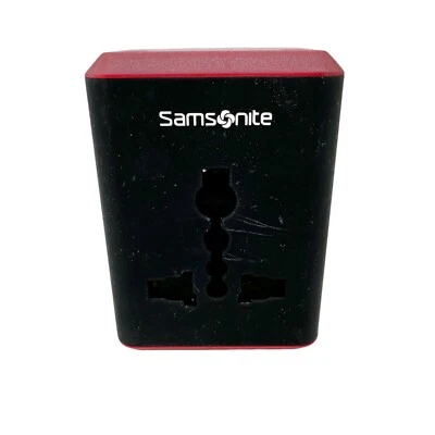 Универсальный дорожный адаптер Samsonite с USB-портом Великобритания Евро США Австралия - Изображение 1 из 4