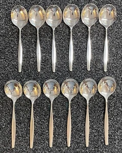 WMF HANNOVER 12 X SUPPEN TASSENLÖFFEL 90 VERSILBERT SEHR GUT WOHL UNBENUTZT TOP - Bild 1 von 7