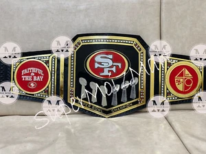San Francisco Super Bowl championship belt 2mm Brass - Picture 1 of 1