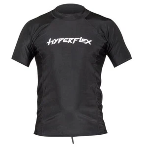Hyperflex Herren Rashguard Loose Fit Kurzarm 50+ UV-Schutz schwarz - Bild 1 von 8