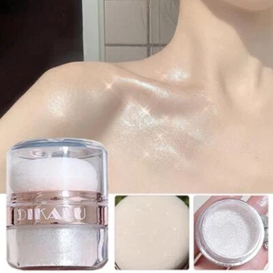 Sparkling Fairy High Light Body Glitter Powder Patting Powder Moonlight Whi O4B2 - Picture 1 of 17