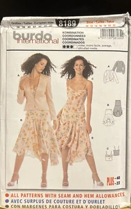Burda 8189 Size 10-22 sewing pattern - Picture 1 of 2