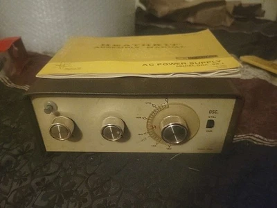 Heathkit AC Power Supply And Manual for GRA-88-1   - Image 1 of 4