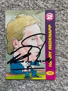 HARRY REDKNAPP SIGNED WEST HAM UNITED PRO MATCH CARD #303 - Picture 1 of 2