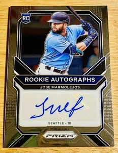 2021 Panini Prizm JOSE MARMOLEJOS Rookie Autographs RC #RA-JM Seattle Mariners - Picture 1 of 3
