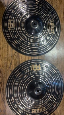 "Sombreros oscuros Meinl Classics personalizados de 14"" (superior e inferior)" Foto 1 de 2