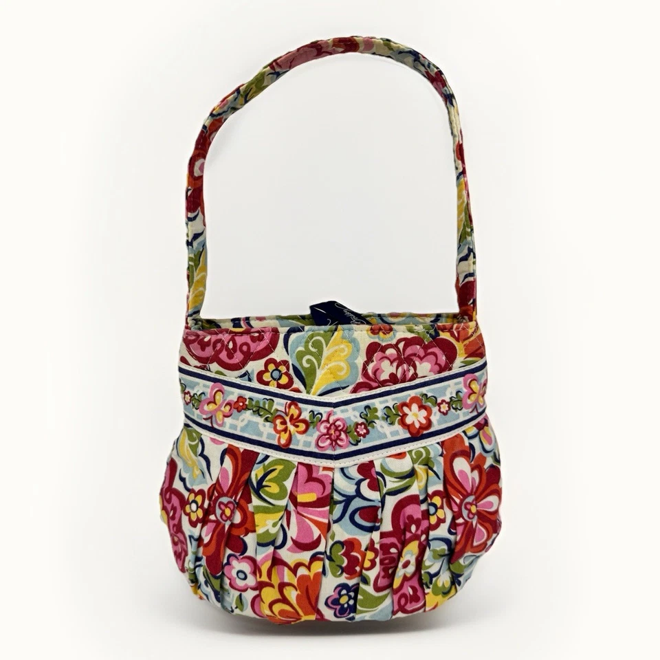 Bolso de mano Vera Bradley Hannah Petite Hope Garden acolchado floral retirado Y2K Foto 1 de 4