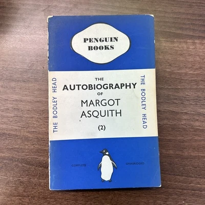 THE AUTOBIOGRAPHY OF MARGOT ASQUITH Vol 2  Penguin Book 1936 No 30  - Image 1 of 4