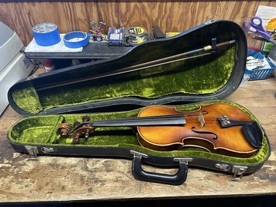 Arco estuche rígido para violín E R Pfretzschner 3/4 Stradivarius años 60 copia #A-211 Foto 1 de 4