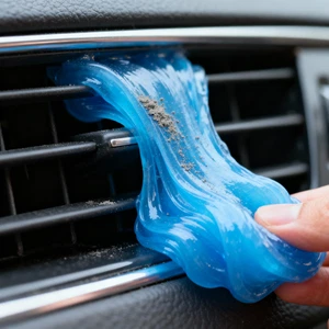Auto Reinigungsgel Universeller Staubentferner für Lüftung Innenraum 110g Grün - Bild 1 von 4
