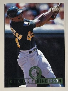 Fleer Ultra 1995 - Rickey Henderson #318 - Imagen 1 de 2