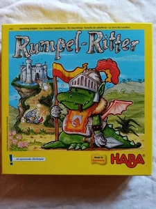 Rumpel Ritter Haba Brettspiel  4461 ab 4 Jahre Würfelspiel  super Zustand - Bild 1 von 3