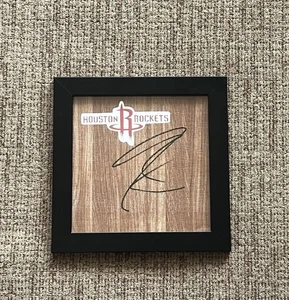 Jabari Smith Houston Rockets Signed/Framed Floorboard Autograph COA - Picture 1 of 1
