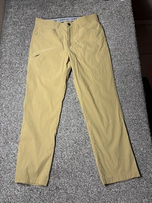 Pantalones Orvis Tech para Hombres 34x30 Tostado Elastizados Senderismo Trek Transpirables Resistentes al Agua Foto 1 de 4