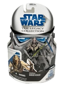 Star Wars The Legacy Collection General Grievous Figure 2008 Hasbro #87820 NRFP - Picture 1 of 11