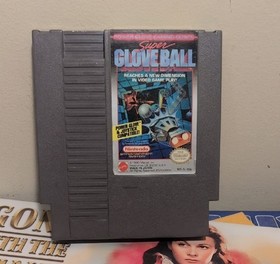 Super Glove Ball NES Video Game Tested Working 1990 Nintendo Vintage Retro