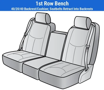 Fundas de asiento Southwest Sierra para Chevrolet Avalanche 1500 2003-2004 Foto 1 de 4