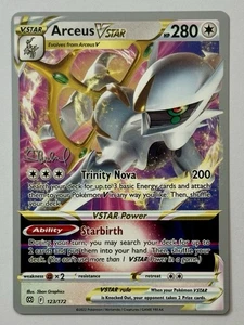 Acreus Vstar 123/172 (NM) Ultra Rare World Championship SWSH: Brilliant Stars - Foto 1 di 9