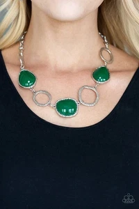 Haute Hairloom Green Necklace - Picture 1 of 2