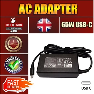 FOR HP PAVILION X2 DETACHABLE 10-N113DX REPLACEMENT LITEON 65W USB-C ADAPTER - Picture 1 of 7