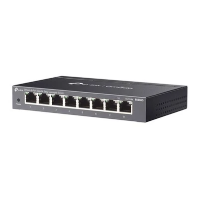 TP-Link ES208G | Omada 8-Port 1000Mbps Gigabit Easy Managed Desktop Switch - Image 1 of 4