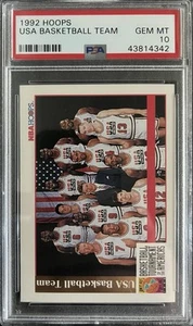 1992 Hoops USA Basketball Team #NNO Dream Team Michael Jordan PSA 10 GEM MINT - Bild 1 von 3