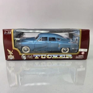 Road Legends 1:18 1948 TUCKER Blue Diecast American Car Model SEALED - Picture 1 of 12