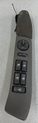 Cerradura interruptor ventana 4 puertas maestro izquierdo Chevy Silverado GMC Sierra 95-99 OEM gris Foto 1 de 4