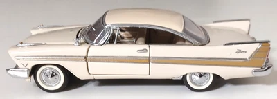 Franklin Mint 1:43 DieCast 1957 Plymouth Fury Hardtop Classic Cars of 50s Series - Image 1 of 4
