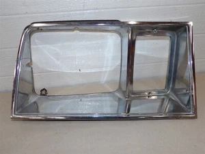FORD PINTO MERCURY BOBCAT 1979-1980 chrome RH PASSENGER SIDE HEADLIGHT DOOR OEM - Picture 1 of 5