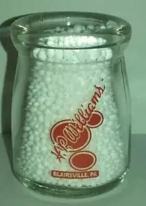 H.P. Williams 1/2 Unze Milchkännchenflasche Blairsville, Pa - Bild 1 von 1