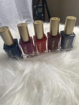 Lote de esmalte de uñas L'Oreal (5 colores individuales) Foto 1 de 3