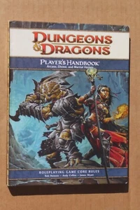 Manual del Jugador Libro Básico para D&D Dungeons & Dragons 4to Tapa Dura USADO - Imagen 1 de 2